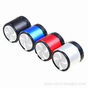 Mini portable wireless Bluetooth speakers with handsfree function